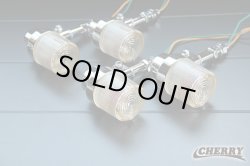 画像1: 【252】　デカヨーロピ　メッキｘくすみクリア　丸大　本体+ステー4個SET