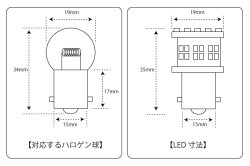 画像3: 汎用S25 50SMD LEDテール球