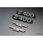 画像: 【426】 Z400FXサイドカバーエンブレム 1台分セット E1〜