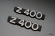 画像: 【424】 Z400エンブレム 2枚セット Z400FX用