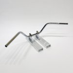 画像: 【437】　【チェリーバー】 ヴィンテージZ 幅73ｃｍ 高さ13cm メッキ type10